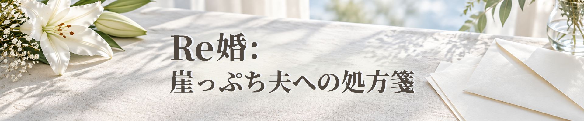 Re婚：崖っぷち夫への処方箋